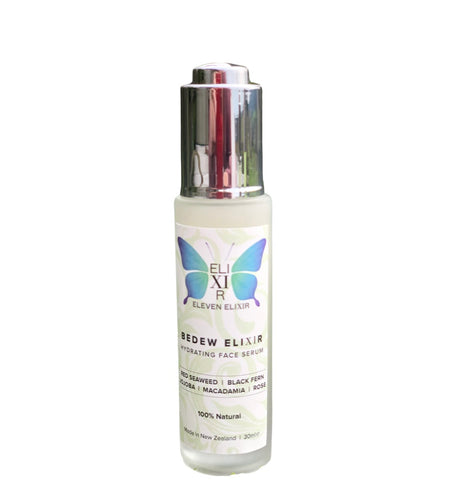 Natural hydrating anti-aging face serum, made in New Zealand